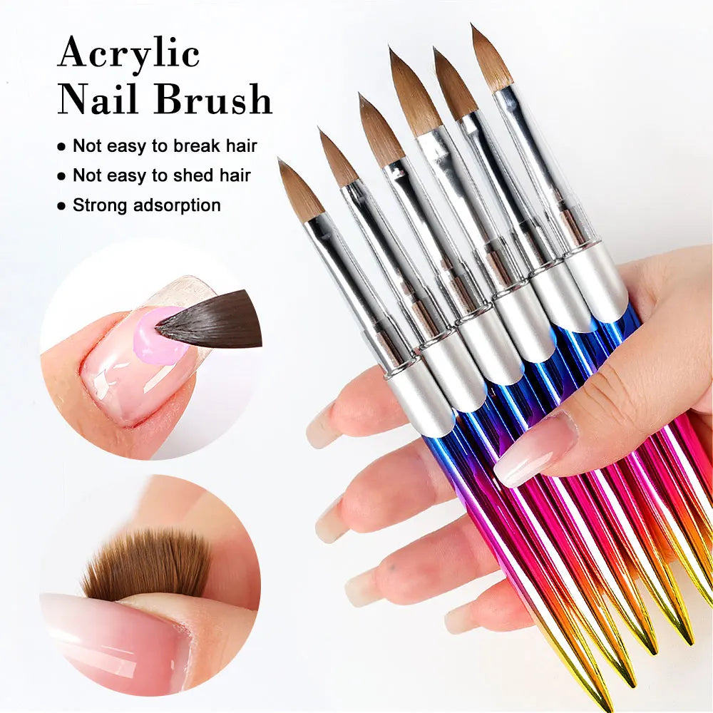 1PCS Professional Acrylic Nail Brush | Nail Extension & Nail Art Brush