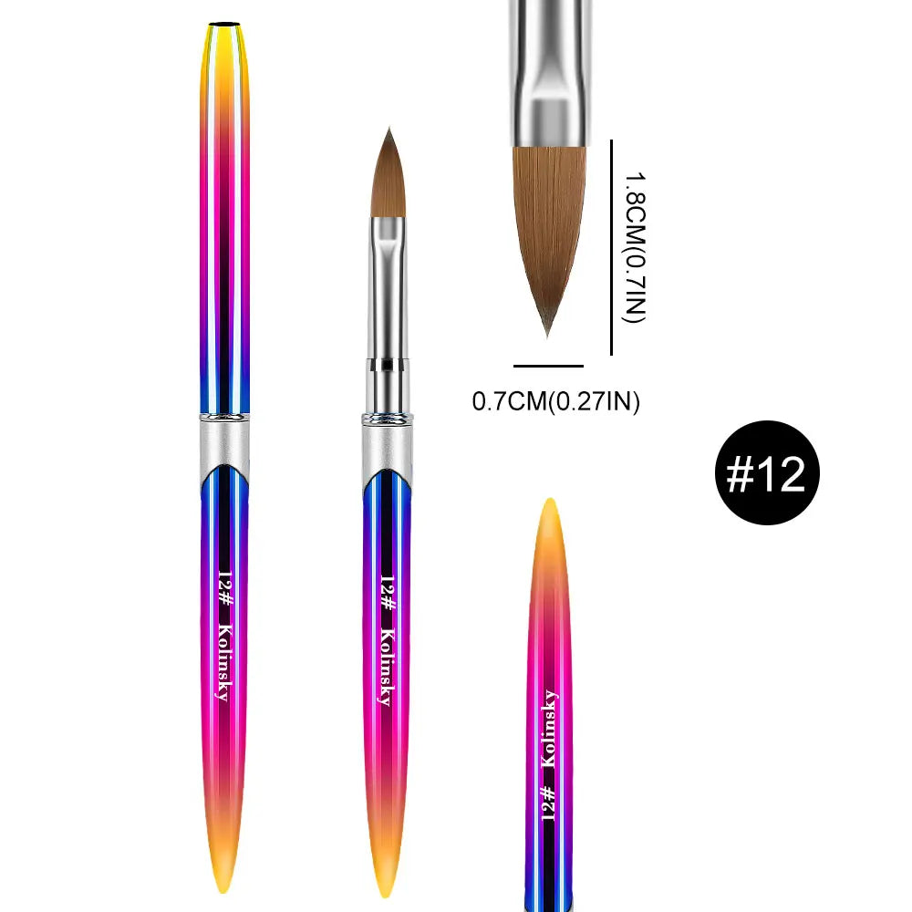 1PCS Professional Acrylic Nail Brush | Nail Extension & Nail Art Brush