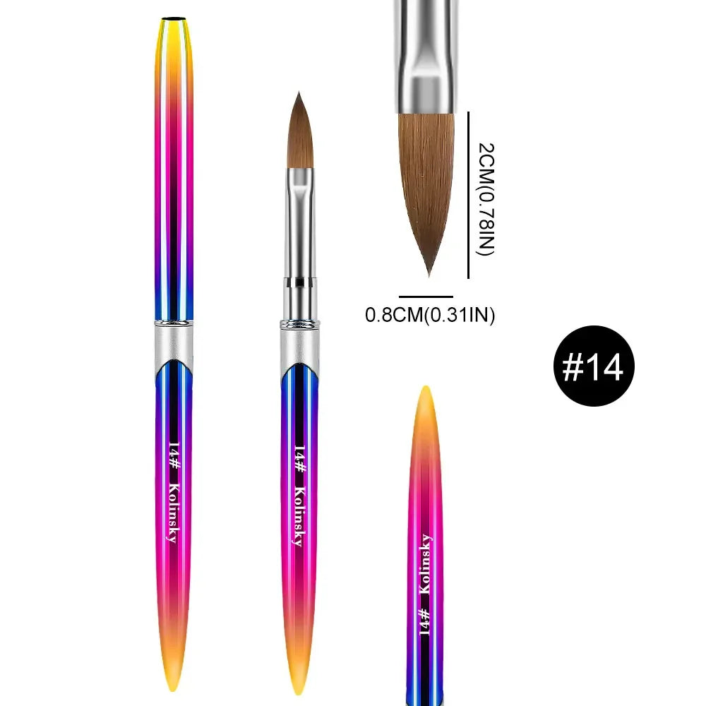 1PCS Professional Acrylic Nail Brush | Nail Extension & Nail Art Brush