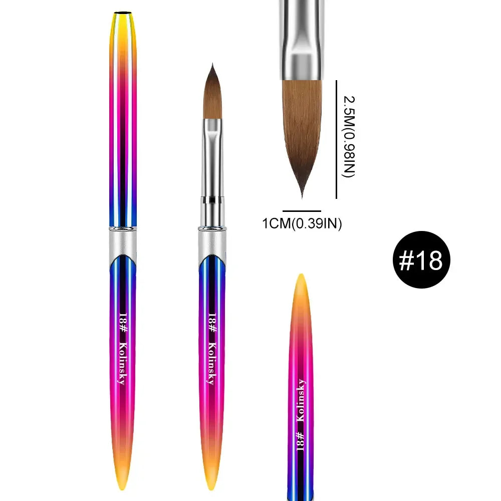 1PCS Professional Acrylic Nail Brush | Nail Extension & Nail Art Brush
